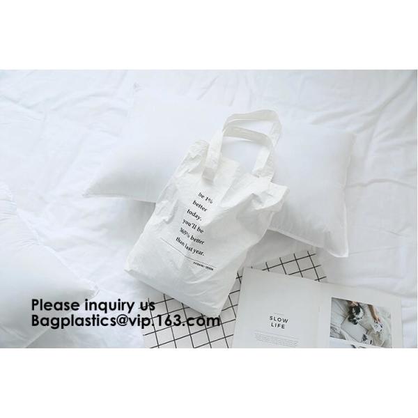 DuPont Paper Bags Shopping Bag,Custom LOGO Tyvek Washable Tearproof Paper Tote Shopping Bag, Bagease, Bagplastics, Pak