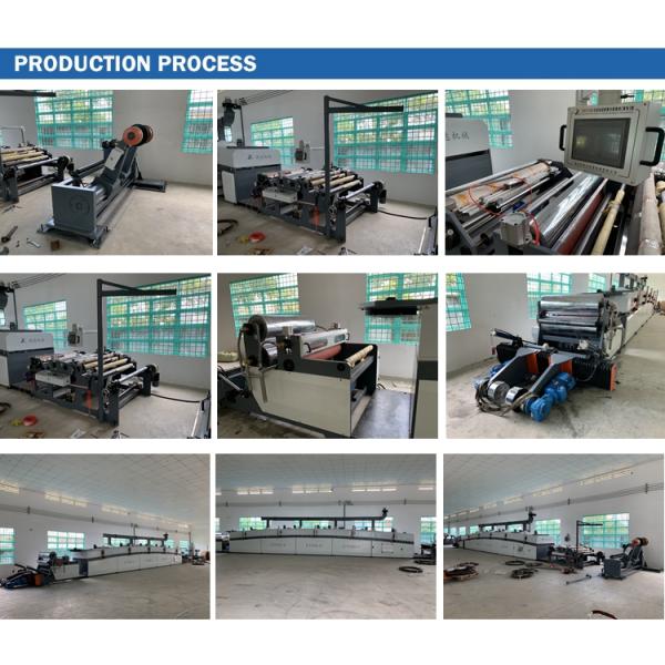 Computerized PLC Control Cardboard Laminating Machine With PP / PET / PVC / OPP / Film