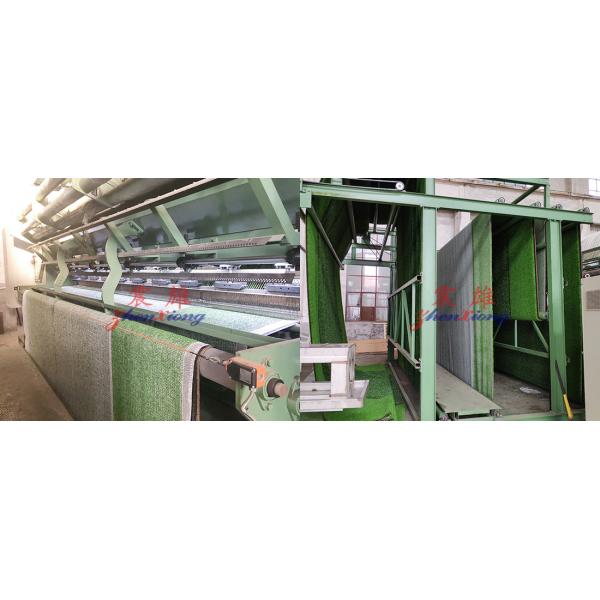 Plastic Sport Artificial Grass Making Machine 500RPM Safety Manufacturing Machine