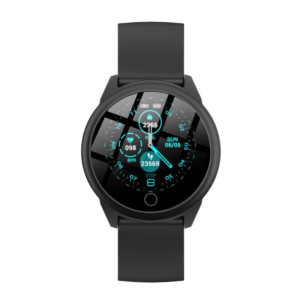 NFC Blood Pressure Smartwatch 200mAh Digital Clock Body Temperature Bracelet