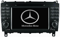 Ouchuangbo car radio dvd player android 7.1 system Mercedes Benz CLK W209 Benz CLS W219 with gps navi wifi SWC