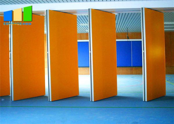 Nigeria Hotel Movable Partition Wall Acoustic Wooden Hanging Folding Partition