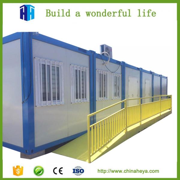 Cheap steel framed container van house with small kitchen designs for sale in cebu for sale
