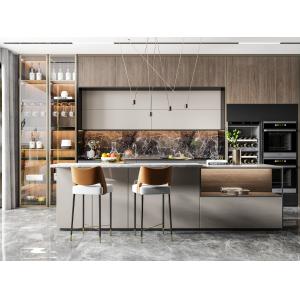 Quality Complete Kitchen Cupboards Furniture Set Modern Custom Kitchen Cabinet Designs wholesale