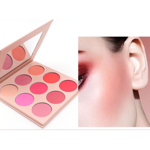 14*14*1.2cm Creamy Matte Eyeshadow Natural Eye Makeup For Green Eyes