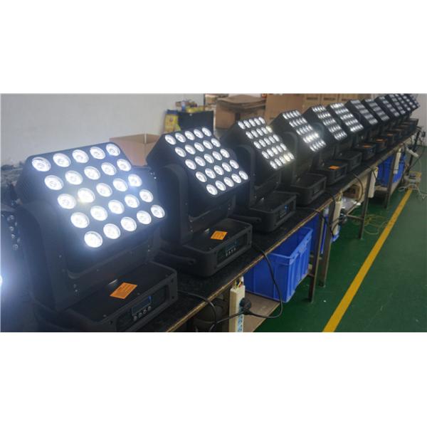 Matrix LED Moving Head Lights , Stage Moving Head Light Can Show Number And Letter