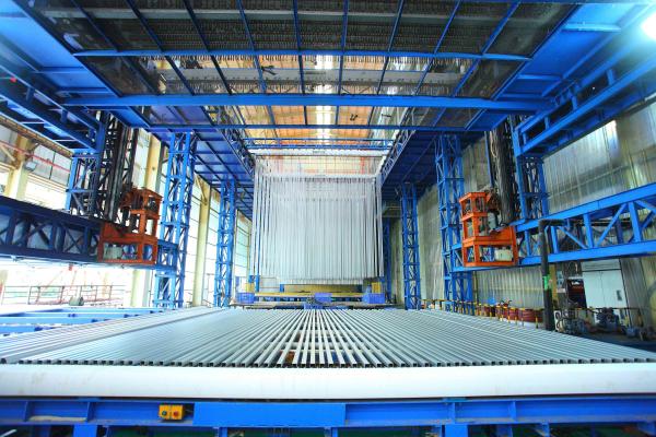 Aluminium Profiles Surface Treatment Equipment Electrolyris tanks Vertical