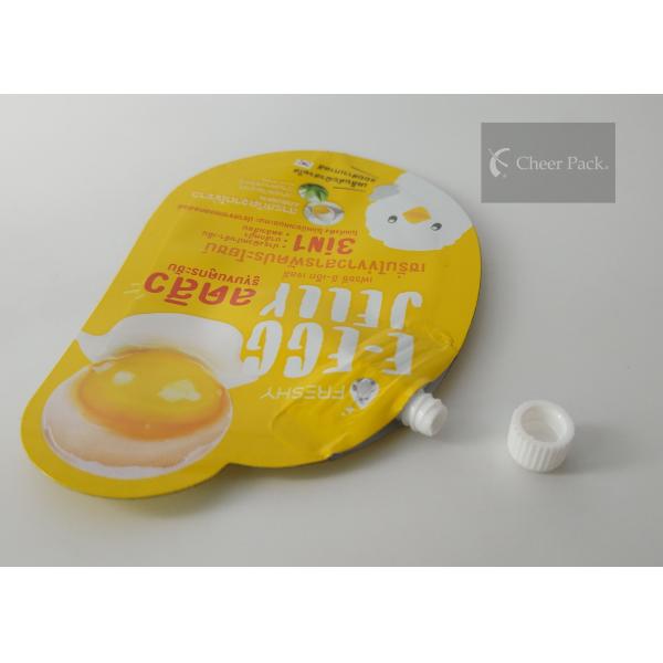Stand Up Doypack Plastic Spout Caps , Liquor Pour Spouts Multiple Color