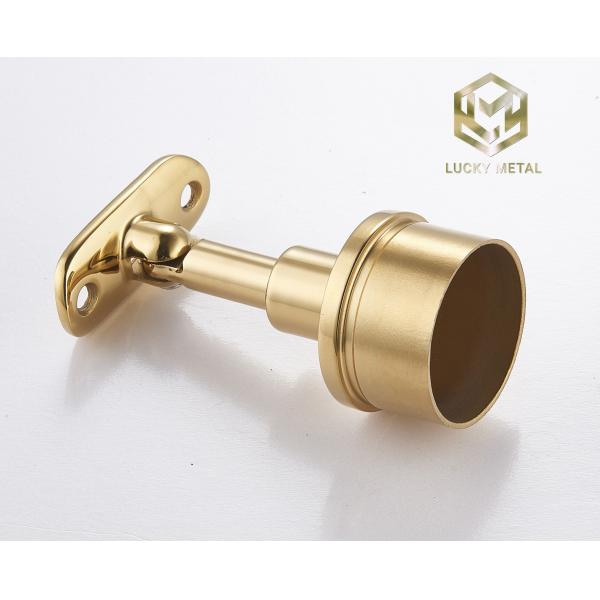Stainless Steel Balustrade Handrail Glass Tube Bracket Stair Railing Fittings