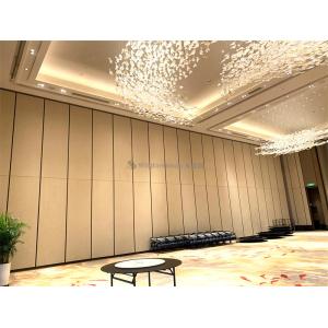Quality Aluminum Frame Banquet Partition Walls Operable Wall Panels Lightweight wholesale