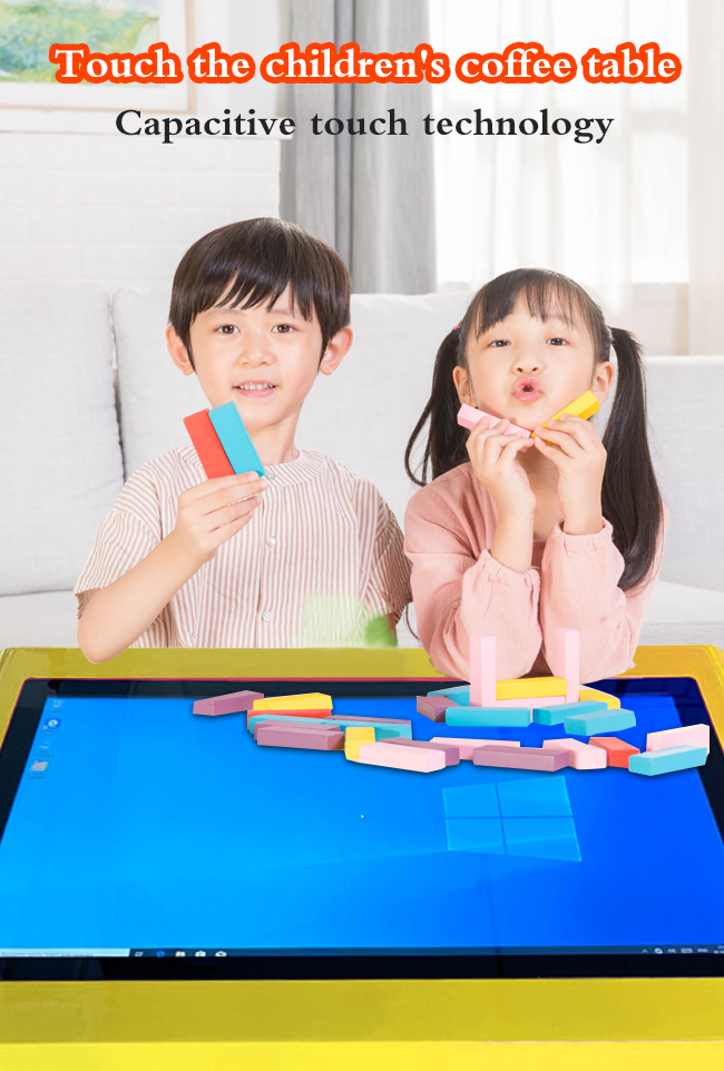 43 Inch Smart Waterproof  Interactive Touch Screen Coffee Table For Kids