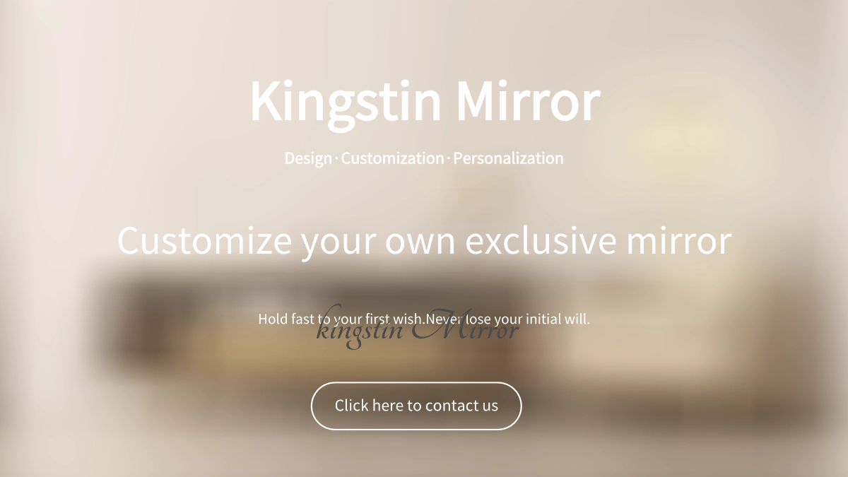 Kingstin Premium Asymmetrical Smart LED Bathroom Mirror | Motion Sensor & Anti-Fog Technology | Modern Minimalist Design