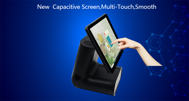 Cash Register 6 USB/Serial/RJ 45 Lan Ports and 15.6" HD 1080P IPS Dual Display Screen