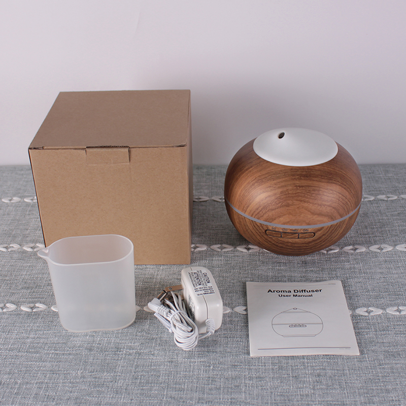 Perfume Air Freshener Wall Plug 200ml Wood Grain Aromatherapy Essential Oil Diffuser Air Scent Diffuser Machine for Home