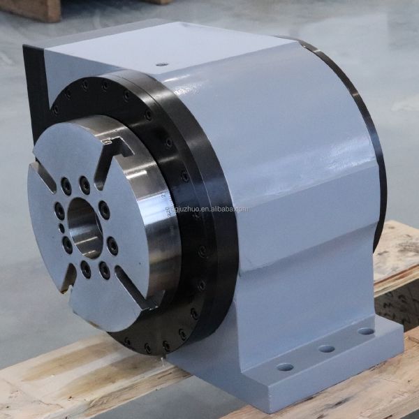 High Rigidity Direct Drive Torque Motor Rotary Table 4th Axis Horizontal