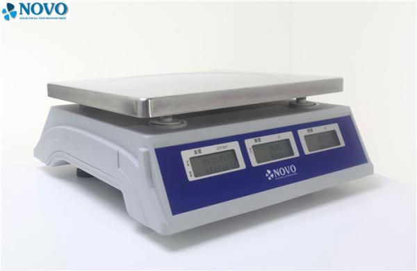Cheap 3x LCD Display Digital Counting Scale with Green Backlight 285*240 mm for sale