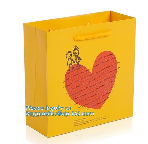 Fancy Customized High Quality and Black Printed Luxury Paper Shopping Gift Bag,luxury paper shopping bag with handles