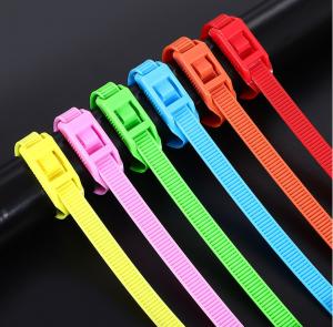 Quality 10x400mm Colorful Nylon Cable Tie Indoor Playground Nylon 66 Cable Tie wholesale