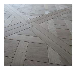 China Unfinished Versailles Oak Panel Engineered Flooring, 800 X 800 X 20/6MM on sale