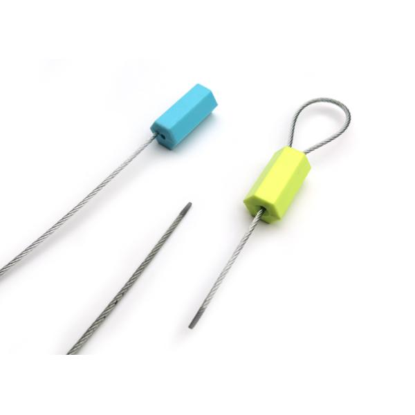 Eco-Friendly ABS Disposable Pull Tight 1.8mm Hexagonal Security Wire Plastic Cable Seal with 2.79 KN Tensile Strength