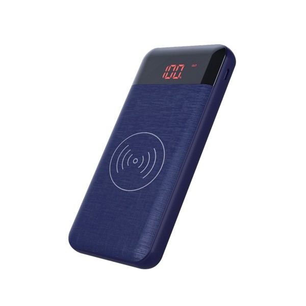 Intelligent Control LCD Display 134mm Wireless Charging Power Bank