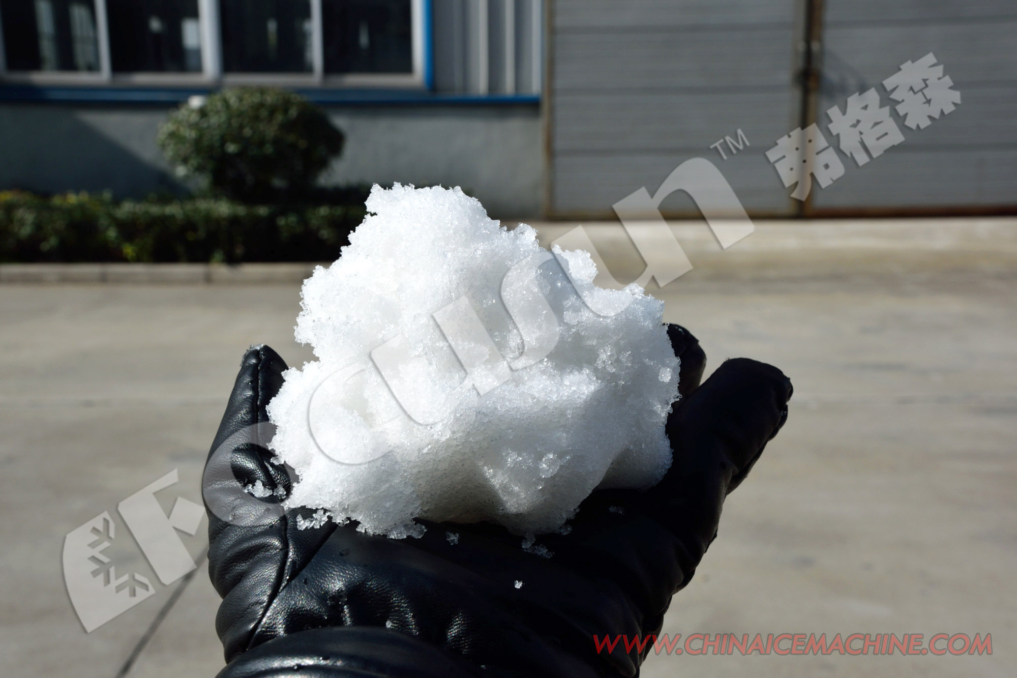 4500kg Daily Production Snow Ice Machine for Artificial Snow Production Line