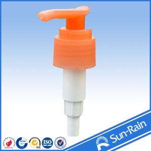 Quality Orange plastic lotion pump for shampoo bottle wholesale