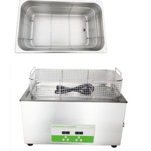 China Dual Frequency Ultrasonic Surgical Instrument Cleaner , Medical Ultrasonic Cleaner 22L on sale