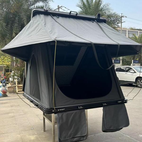 3-4 Person Aluminum Roof Top Tent 210x132cm Waterproof 3000mm