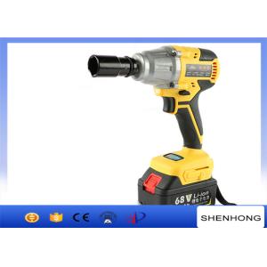 Powerful electric torque impact wrench , rechargeable electric wrench