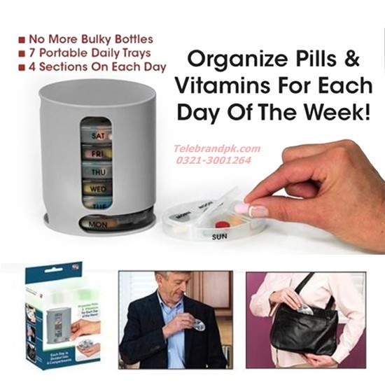 China 7 - Day Medicine Pill Box Organizer on sale