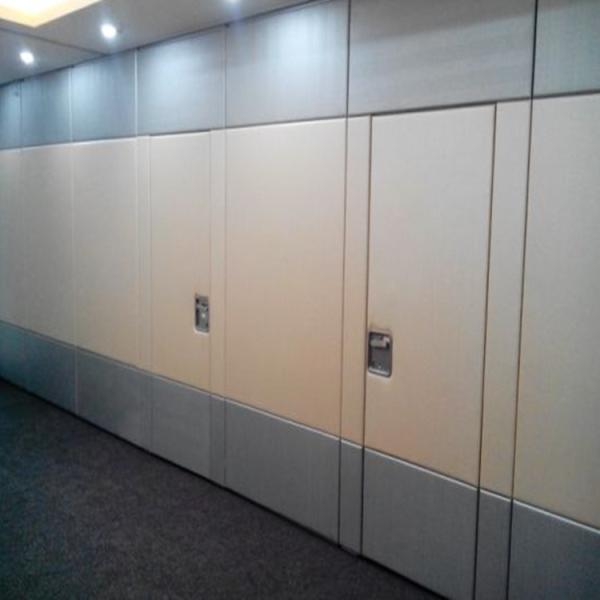 Interior Wood Soundproof Partition Operable Demountable Movable Partition Wall