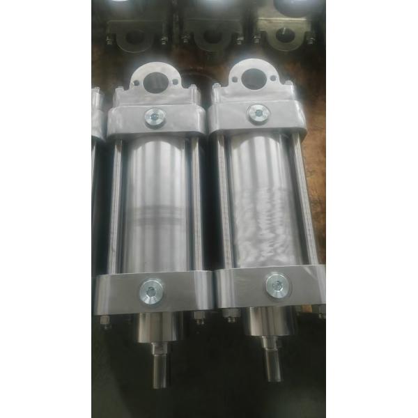 Stainless Steel Air Pneumatic Cylinder Acting Custom Standard