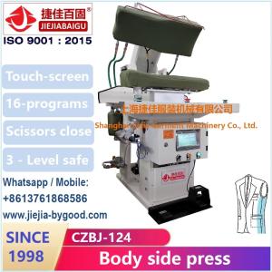Suit Side Body 3ph Garment Pressing Machine / Ironing Equipment