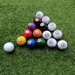 China mini golf ball low bounce golf ball with two pieces  mini golf ball putter ball putting ball billiard ball on sale