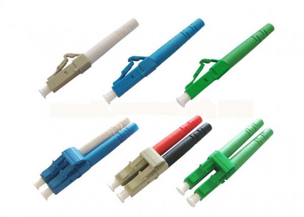 Cheap Duplex LC Fiber Optic Connector with UPC APC Ceramic Fiber Ferrule for sale