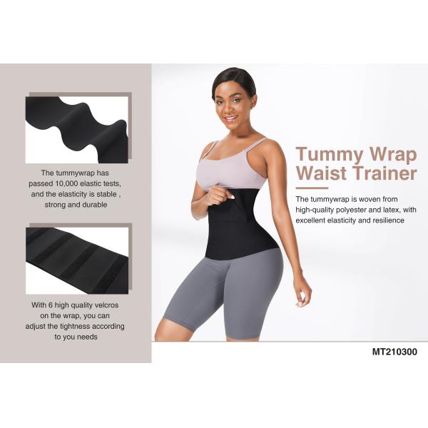Comfortable Latex Tummy Wrap from HEXIN High Compression Slimming One Size Fits All