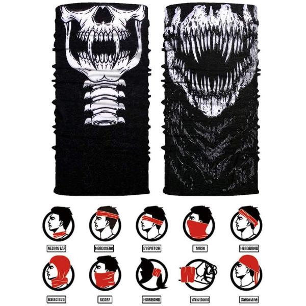 Quality Rave Face Biker American Flag Elastic Bandana Headband wholesale