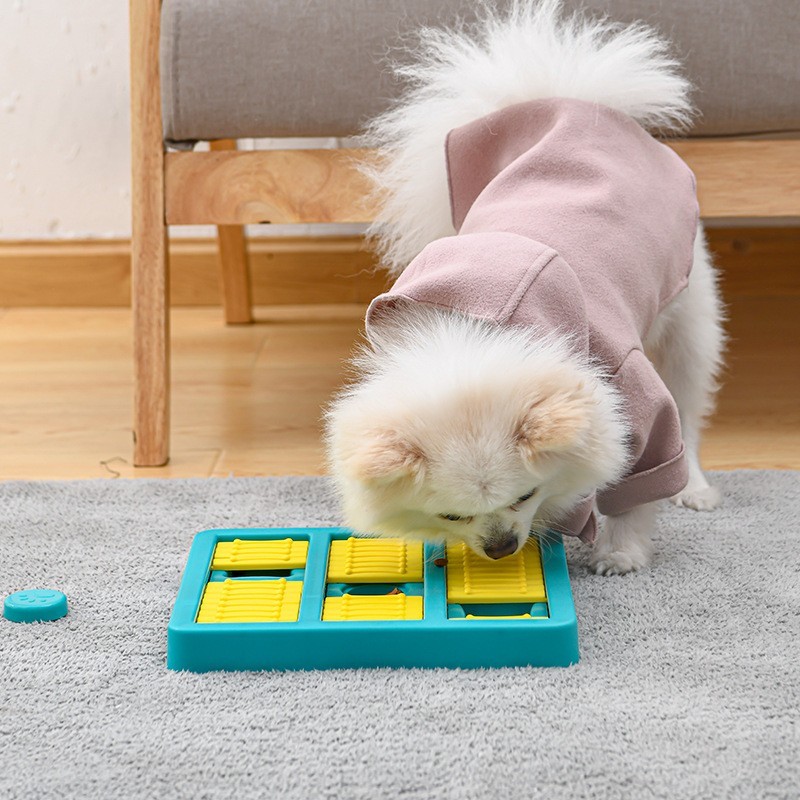 Rotating Interactive Puzzle Leaky Pet Cat Bowl Ball Slow Food Toy