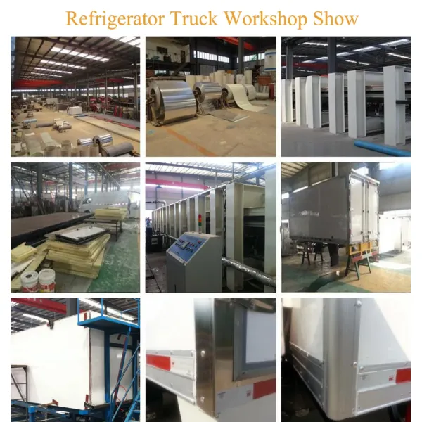 Foton Dongfeng JAC Jmc FAW HOWO 2tons 3tons 5tons 10tons 15tons 20tons Refrigerated Refrigerator Refrigeration Truck Thermo King Refrigerator Van Freezer Truck