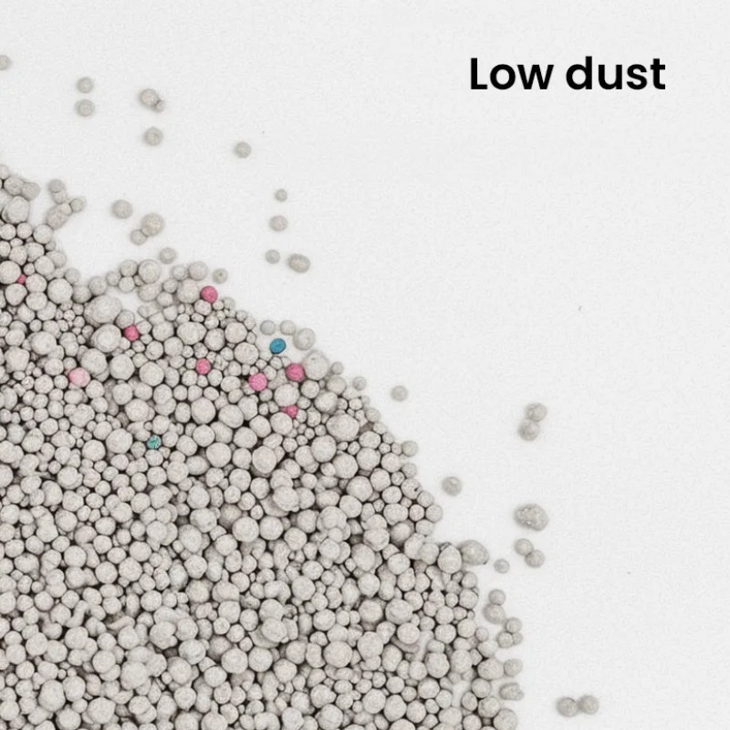 Small Particle Bentonite Cat Litter Super Absorbency Fast Clumping