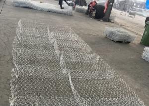 Quality Heavy Hot Dip Galvanized Gabion Mattress 60x80mm Hexagonal Mesh wholesale