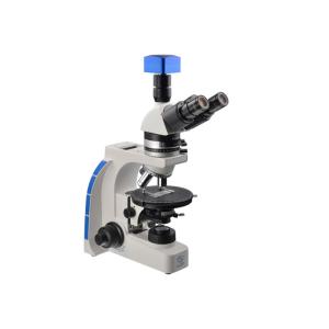 Quality Transmitted Polarized Light Microscopy Trinocular Head 20X 50X Objective wholesale