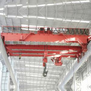 Quality IP55 Double Girder Foundry Crane For Steel Factory 75 Ton - 320 Ton Capacity wholesale