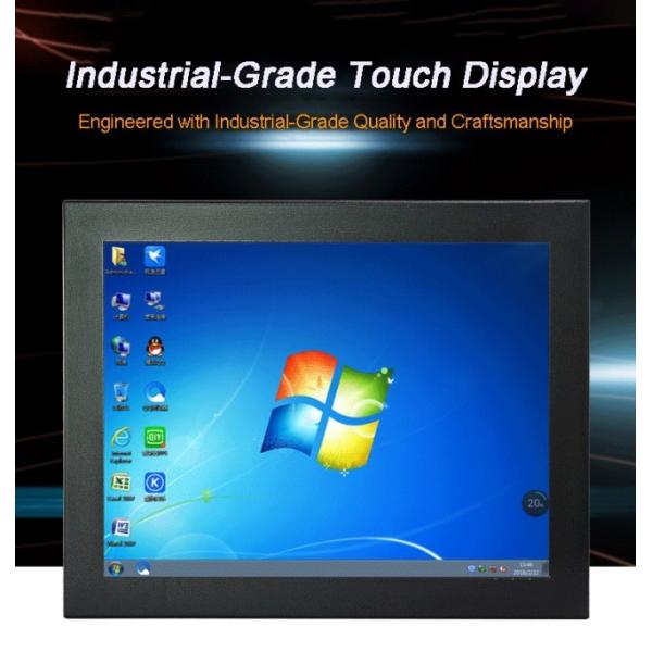 15 inch LCD PCAP Capacitive Monitor wall-mounted industrial touchscreens HD Touch Panel Mount Monitor