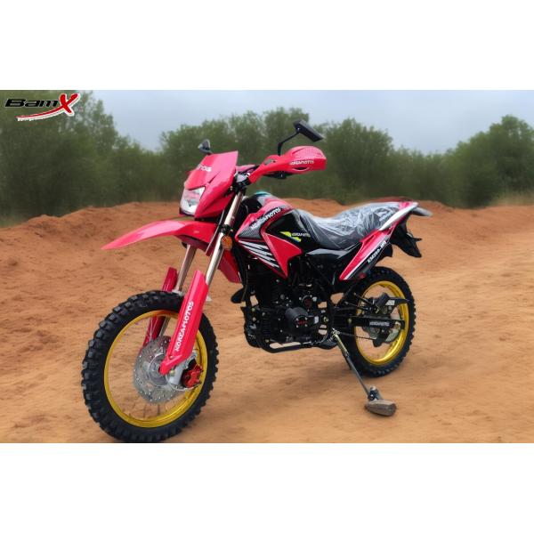 200cc 7000rpm Dual Purpose Motorbike 10kw Four Stroke Dirt Bike