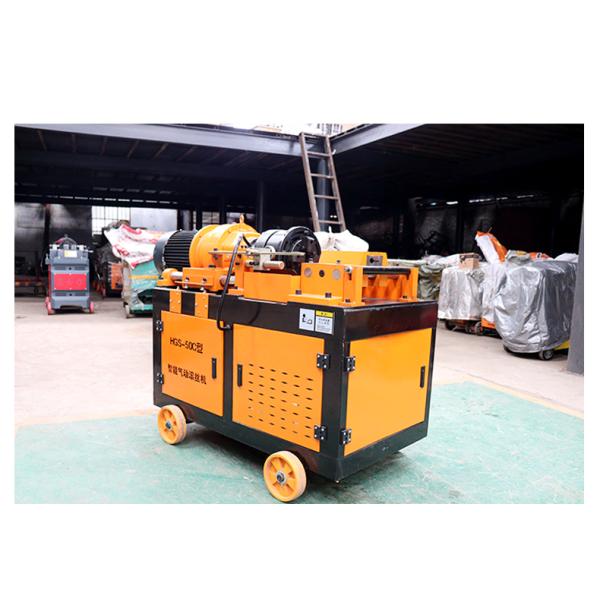 Sleeve length 0-80mm Rebar Coupler Thread Rolling Machine Thread Roller Automatic Threader Machine
