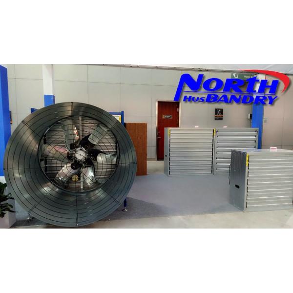 1380mm 220V EC Ventilasi Industri Sentrifugal Knalpot Blower Fans