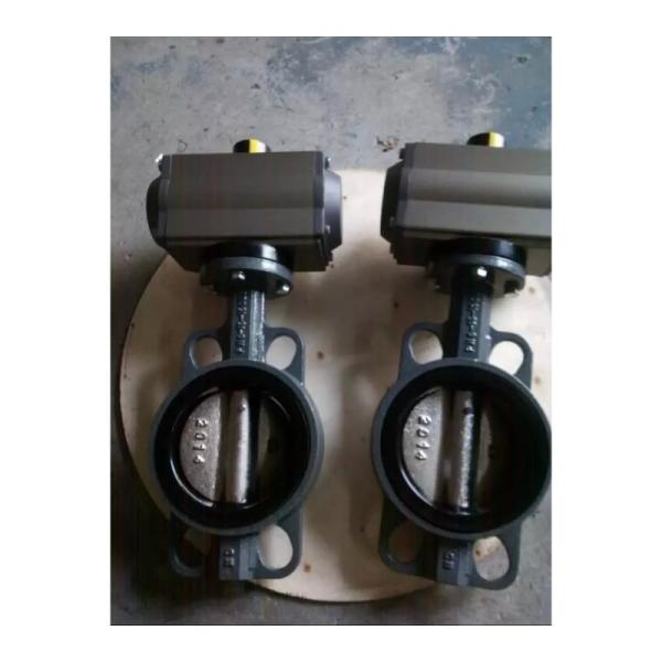 Excellent Ductile Iron Wafer Butterfly Valves with Rubber Lining Complete