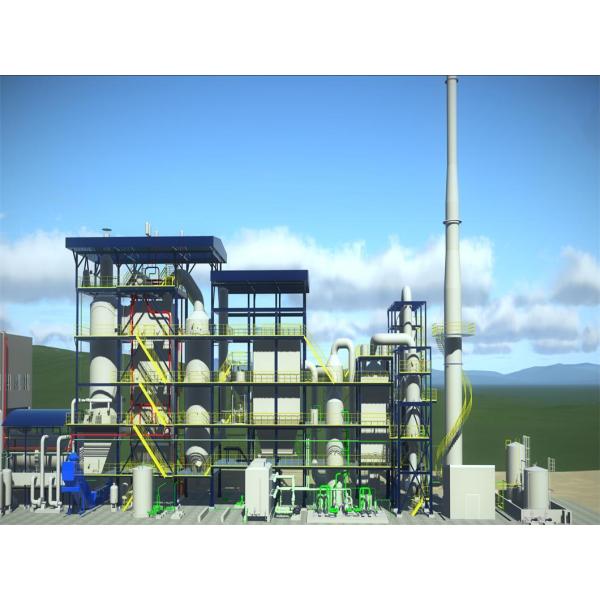 European Medical Waste Incinerator Burning Treatment With Blackness Of Exhaustion Ringelman 1